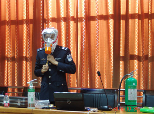 青海盐湖所举办消防安全知识讲座